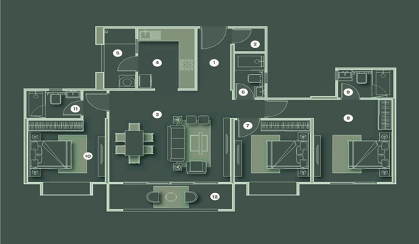Lohia Jain The Reserve
 Floor Plan