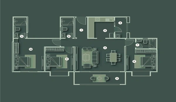Lohia Jain The Reserve
 Floor Plan