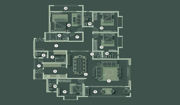 Lohia Jain The Reserve
 Floor Plan