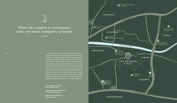 Lohia Jain The Reserve
 Location Map